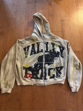 Vale Forever “Bone Garden” Valley Zip Up Hoodie